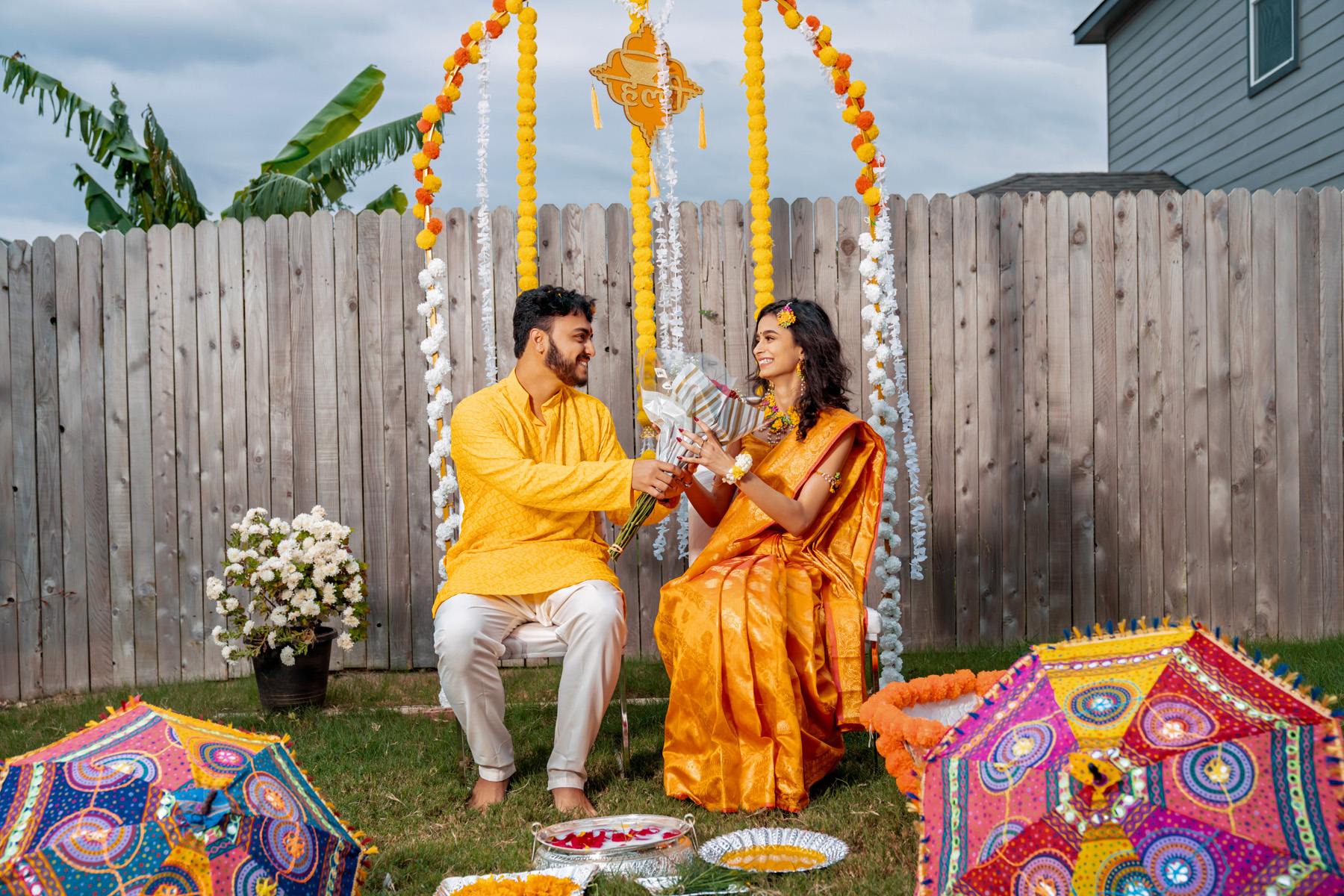 Traditional Haldi Event